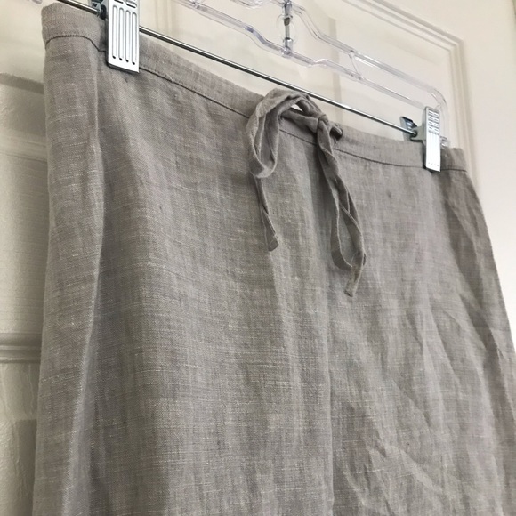 100% Linen Skirt / Express - Picture 3 of 14
